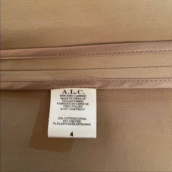 NWT A.L.C. Andover Trench Coat size 4 - Picture 7 of 8